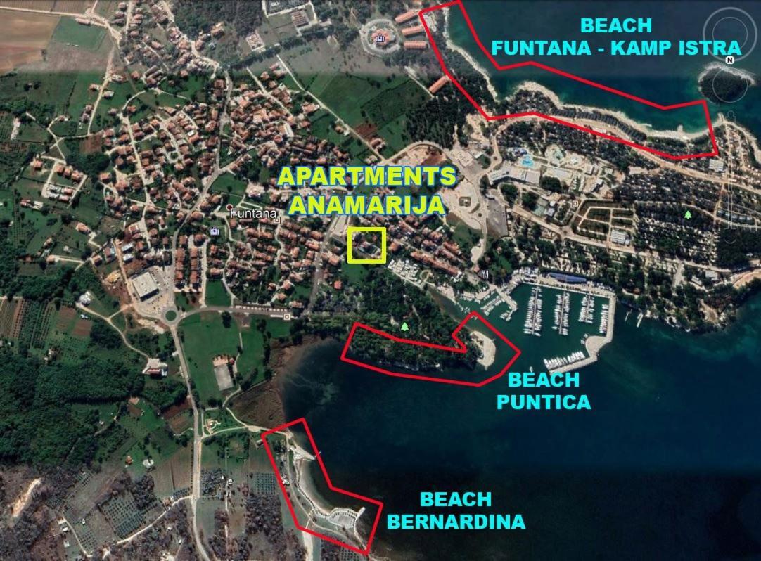 Anamarija Apartments Near The Beach And The Fantastic Adria Sea With Over 10 Small Islands Close By Funtana Esterno foto